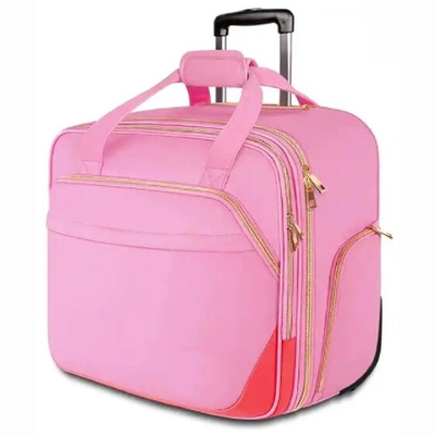 Frauen reisen Carry On Weekender Trolley Bags-Geschäfts-Laptop-Rollen-Aktenkoffer mit Rädern