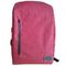 Mode-rosa Farbbüro-Laptop-Taschen, die Usb-Geschäfts-Laptop-Rucksack aufladen