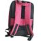 Mode-rosa Farbbüro-Laptop-Taschen, die Usb-Geschäfts-Laptop-Rucksack aufladen