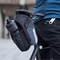 Regen-Beweis-Reise-Fahrrad-Sattel-Tasche mit doppelter Reißverschluss-Tasche