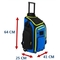 Kundenspezifisches wasserdichtes Kricket-Kit Bag With Trolley Wheels-Schuh-Fach