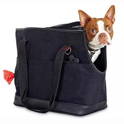 Segeltuch-Schulter-erstklassiges Reise-Haustier Carry Bag Dog And Cat