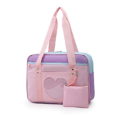 Kundengebundener Logo Large Capacity Girl-' s-Handtasche mit kleinem Beutel