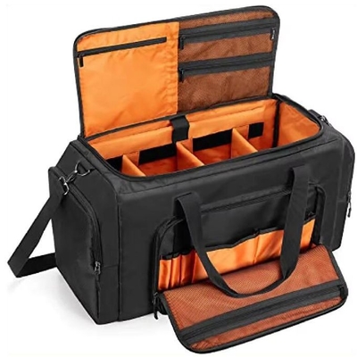 Verstellbare Abteilungsspalter Sneaker Duffle Gymtaschen mit Sneaker-Abteil
