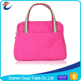 Die Einkaufstasche-romantische rosa Farbe der Segeltuch-Frauen passend für förderndes Geschenk