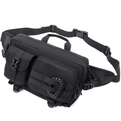 Männers Outdoor Crossbody Fanny Pack Vielseitig Wandern Brust Taille Tasche Tasche