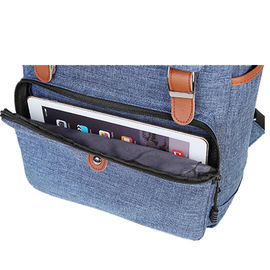 Multi Farbbüro-Laptop bauscht sich/Segeltuch-Laptop-Rucksack für Freizeit und Arbeit