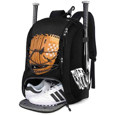 Sport-im Freien leichte Baseball-Rucksack-Softball-Schläger-Tasche mit Schuh-Fach