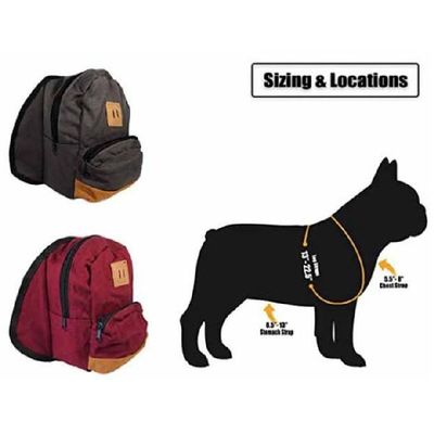 Geschirr-Rucksack EN71 Softback Hundefür das tägliche Gehen