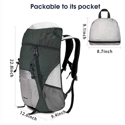 Kundenspezifischer Mode-Leichtgewichtler-taktischer wandernder kampierender Nylonrucksack