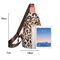 Der Leopard-Druck-Kasten-Tasche Customizde Logo Outdoor Crossbody Bag der Frauen