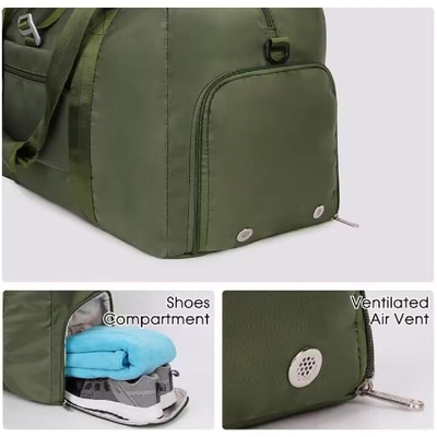 Gymnastik-Tasche mit nassen Taschen-Schuhe Abteil tragbare Übernachtungs-Wochenende Tasche