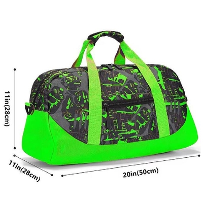 Nachgebildeter Sublimationsdruck Rucksack Sport Fußball Fitness-Tasche