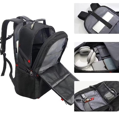 Custom Sport Gym Bag Wasserdicht Schulreise Rucksack mit Schuhfach USB-Ladeanschluss