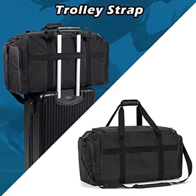 Verstellbare Abteilungsspalter Sneaker Duffle Gymtaschen mit Sneaker-Abteil