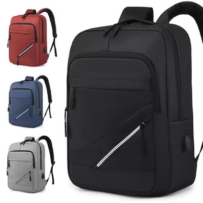 15.6 Zoll Multifunktionaler Diebstahlschutz Studentenreisetasche Langlebiger USB-Anschluss Business Laptop Rucksack