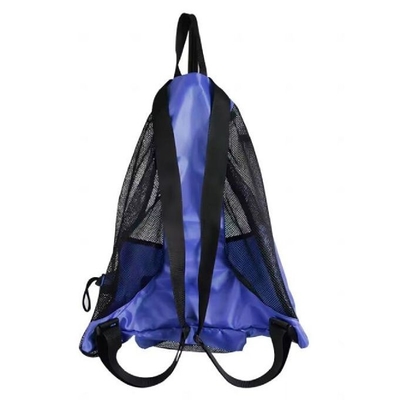 Gymnastik-Sport-Ziegel-Rücksack Wasserdichtes Netz Polyester Strand-Reisetasche