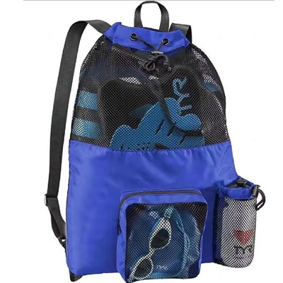 Gymnastik-Sport-Ziegel-Rücksack Wasserdichtes Netz Polyester Strand-Reisetasche