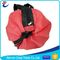 Übersichtliches Design färbte Zugschnur-Taschen/kundengebundene Schultaschen mit Regenhaube
