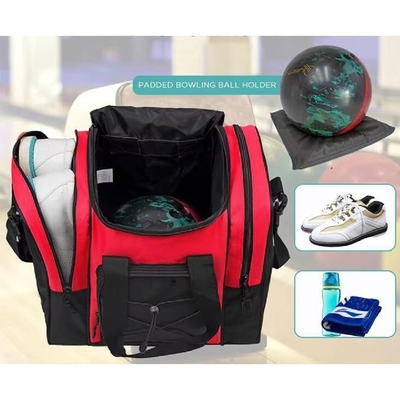 Gewässerdichte große Bowling-Sporttasche mit Schuhfach