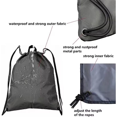 Custom Logo Sport große Kapazität Fitness Fitness Gym Drawstring Taschen