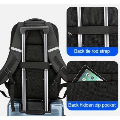 Modegeschäft Wasserdicht Laptop-Tasche Custom Multifunktionelle Outdoor-Reise Rucksack mit USB
