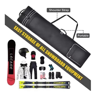 Wasserdicht gepolsterte Snowboard-Reisetasche Klapptasche mit Rädern