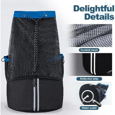 Mesh Beach Swimming Scuba Diving Tasche Rucksack für Schnorchelausrüstung