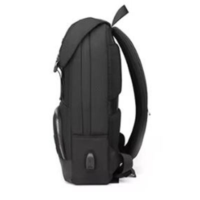 Custom Oxford Simple Casual Business Taschen Wasserdicht Laptop Rucksack mit USB-Ladegerät