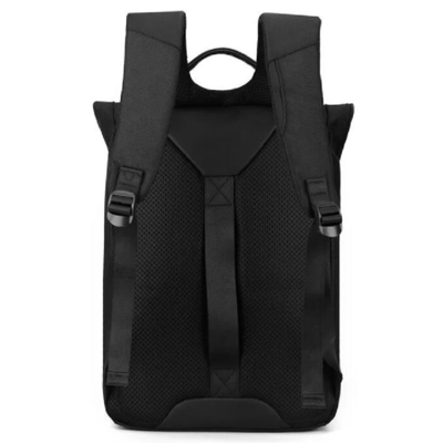 Nylon Roll Top Tuck Pack Rucksack mit Buckel Cover Großkapazität Outdoor Reisen Geschäfts Laptop Rucksack