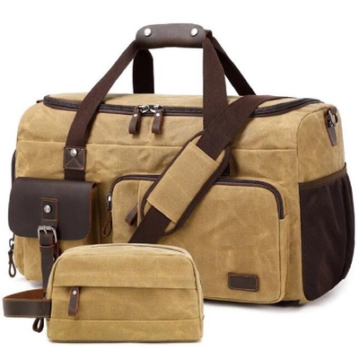 Großkapazität Kleidungsstück Gepäck Duffle Übernachtung Casual Fitnessstudio Wochenende Sport Leinwand Duffle Taschen