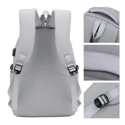 Anpassung Oxford Wasserdicht Laptop Rucksack Studenten Reisetasche mit USB