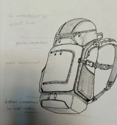 Sporttasche Outdoor Sporttasche wasserdichte Polyester Konstruktion kundenspezifisches Logo perfekt für Turniere und Reisen