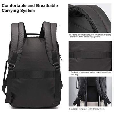 Die Dienstreise-Oxford-Antidiebstahl-Laptop-Tasche der Männer mit USB