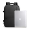 Das Geschäfts-Laptop-Rucksack der dehnbaren Männer mit USB Aufladung