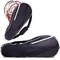 Gewebe-Tennis-Schläger-Tasche des Polyester-600D mit aufgefülltem Schultergurt und Tote Handle