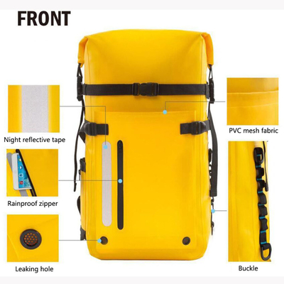 Nylon-Sporttasche mit Aluminium-Trolley-System und verstellbaren Gurten